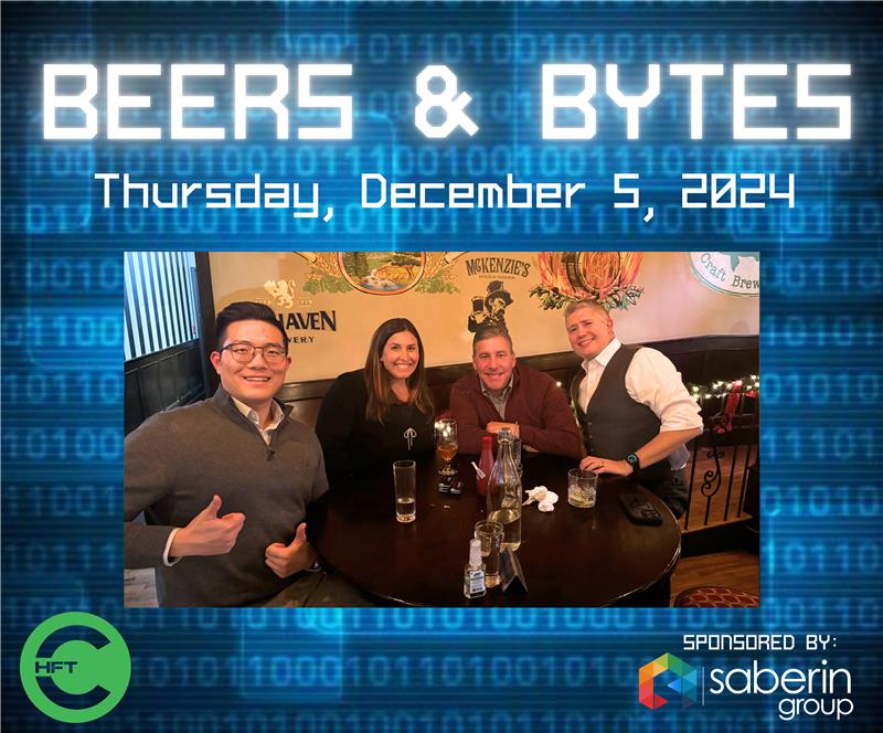 past event, Beers & Bytes 12/5