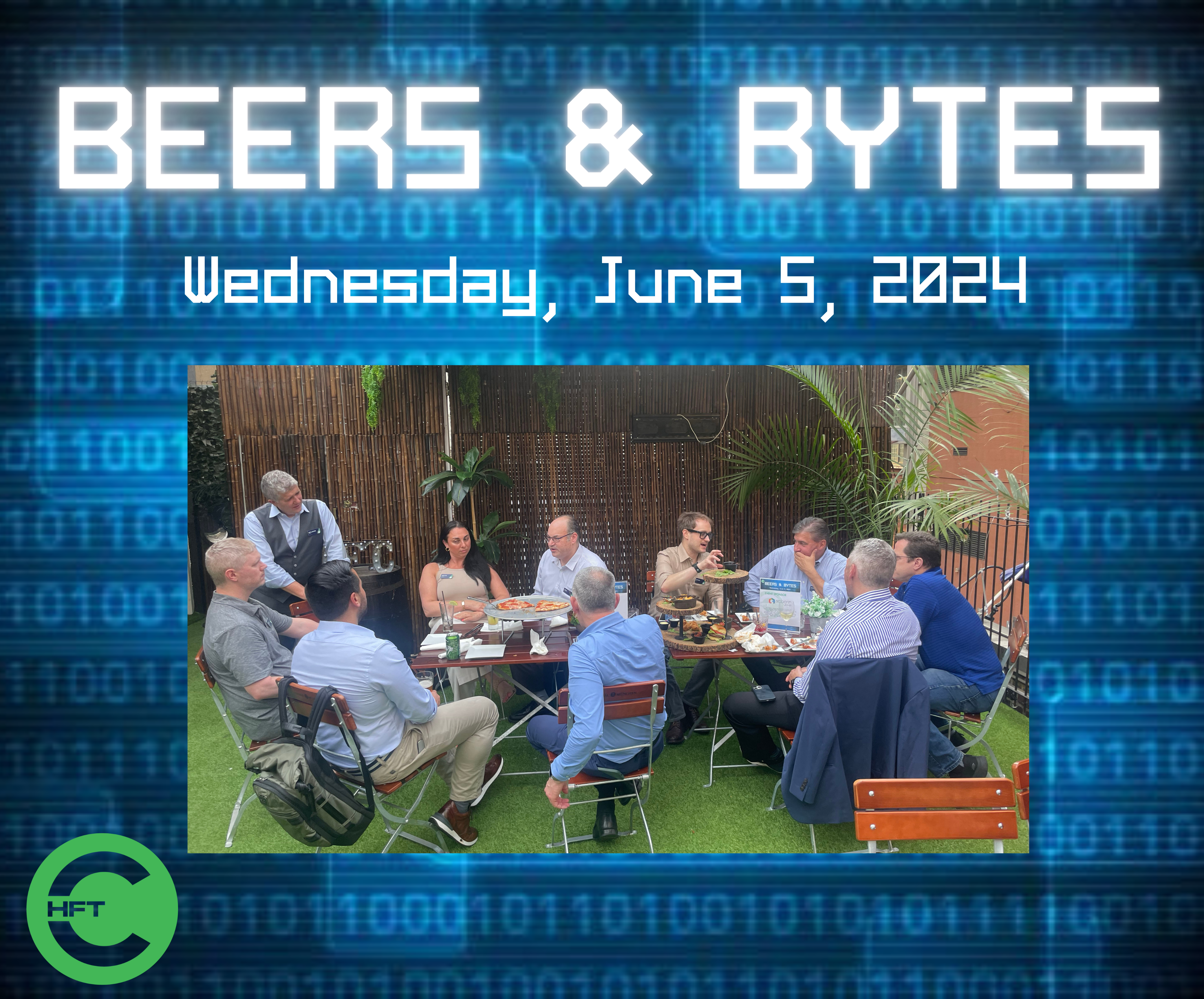 past event, Beer & Bytes - June 5th, 2024